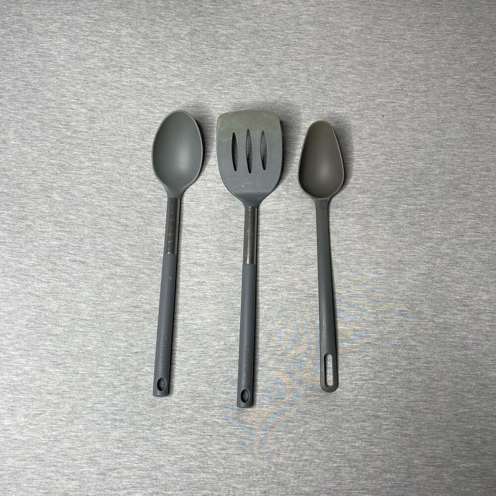 IKEA Stainless Steel & Plastic Spatula & Spoons 3 PCS. Set